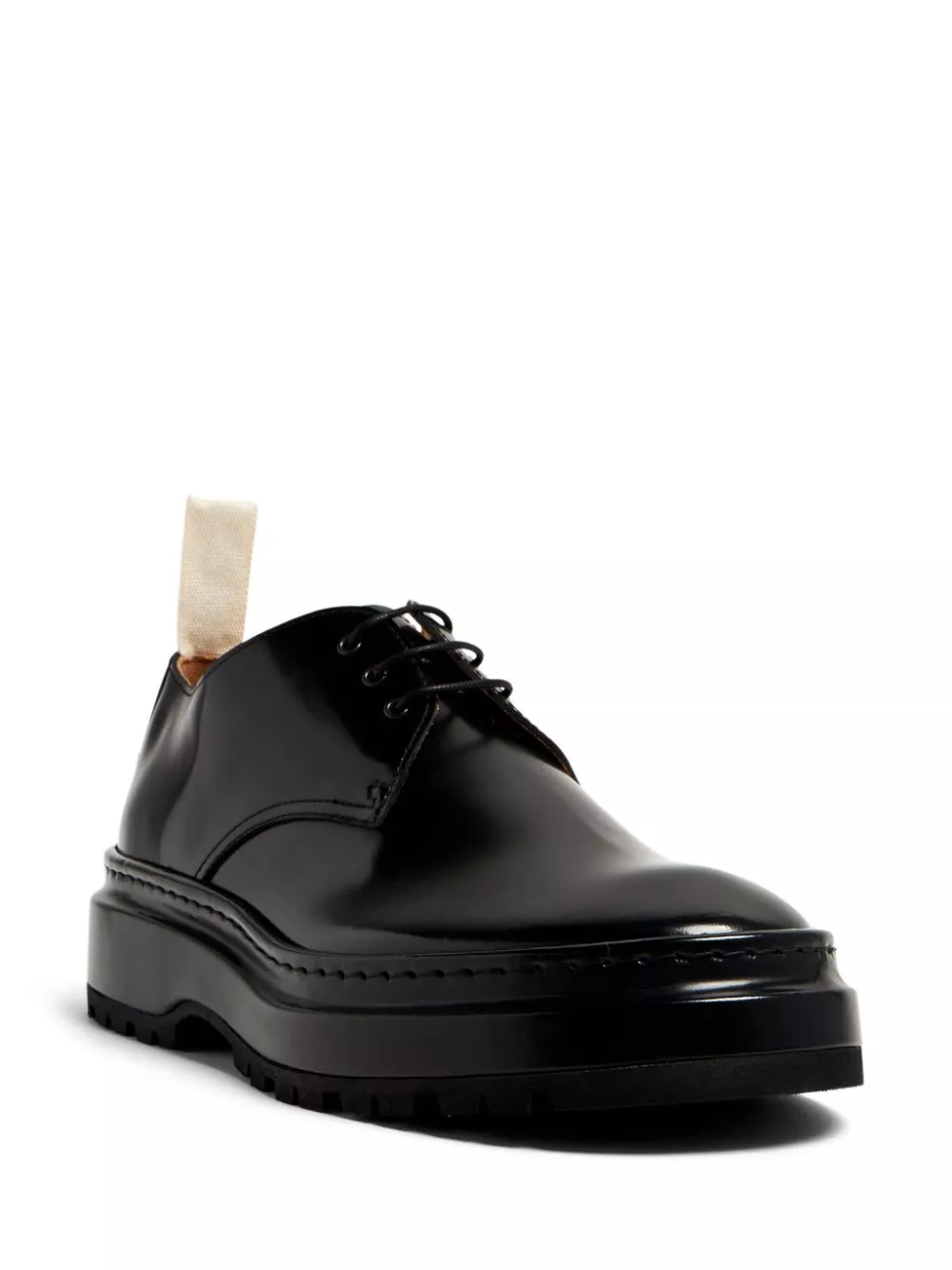 How to find cheap deals Jacquemus Les Derbies Pavane leather shoes Men 0123