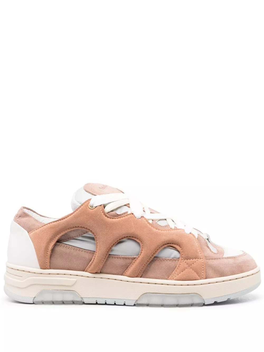 Where to shop Jacquemus panelled lace-up sneakers Men 0125