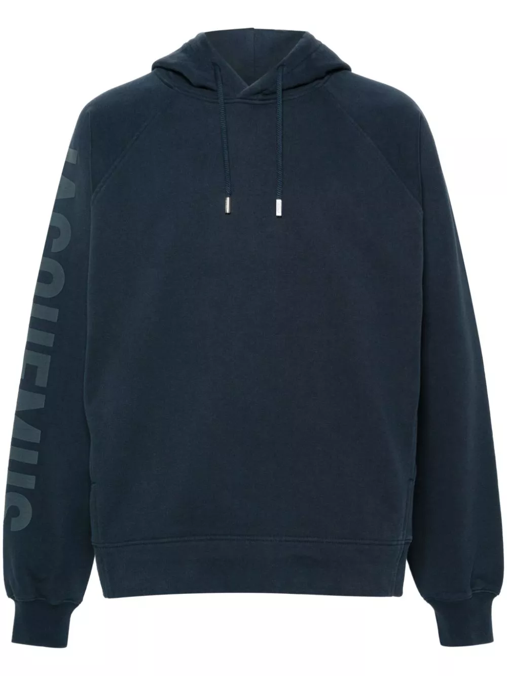 Jacquemus Le Hoodie Typo cotton top Men 0116