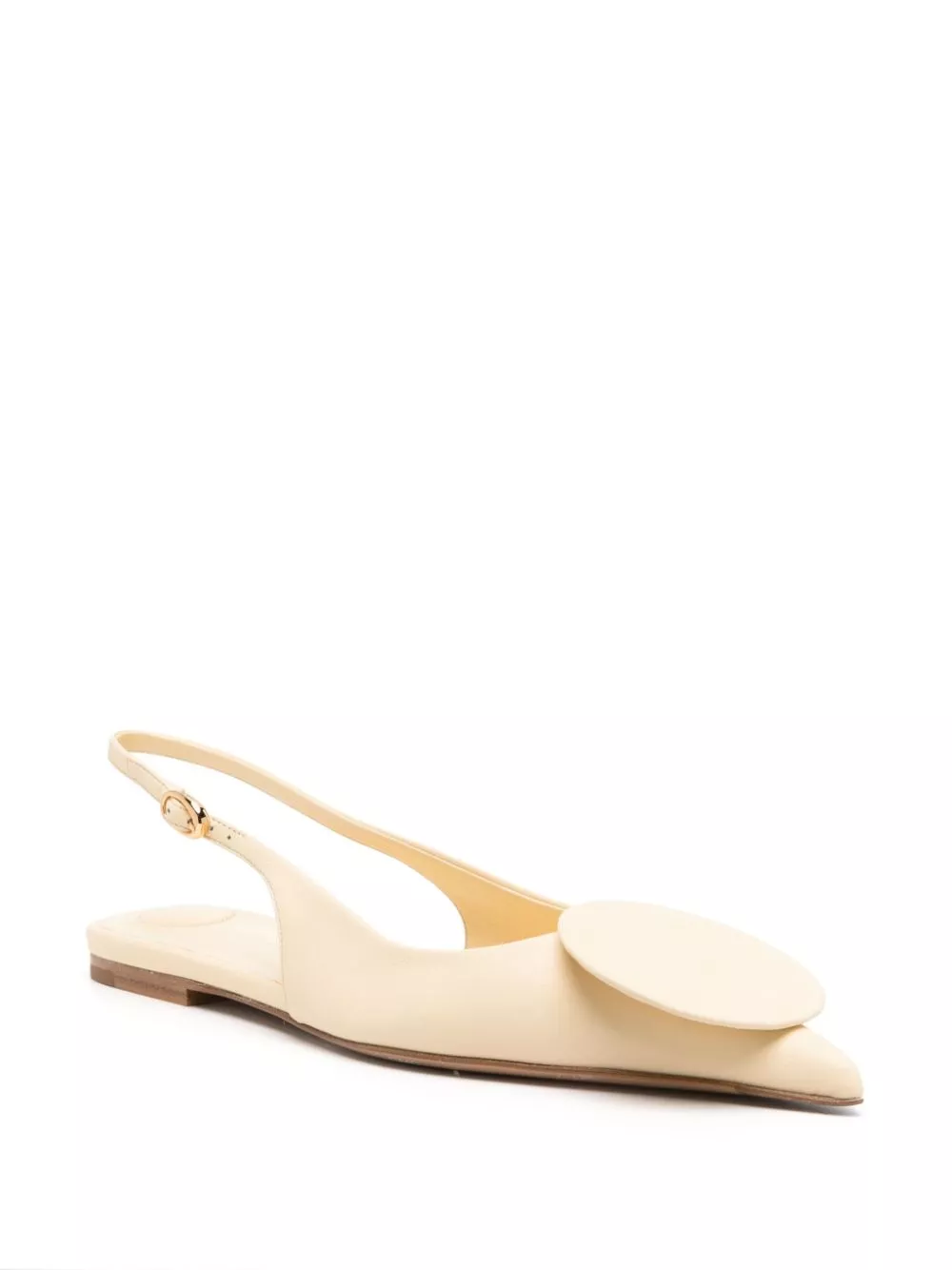 Cheapest way to buy Jacquemus Les Slingback Duelo Plates ballerina shoes Women 0124