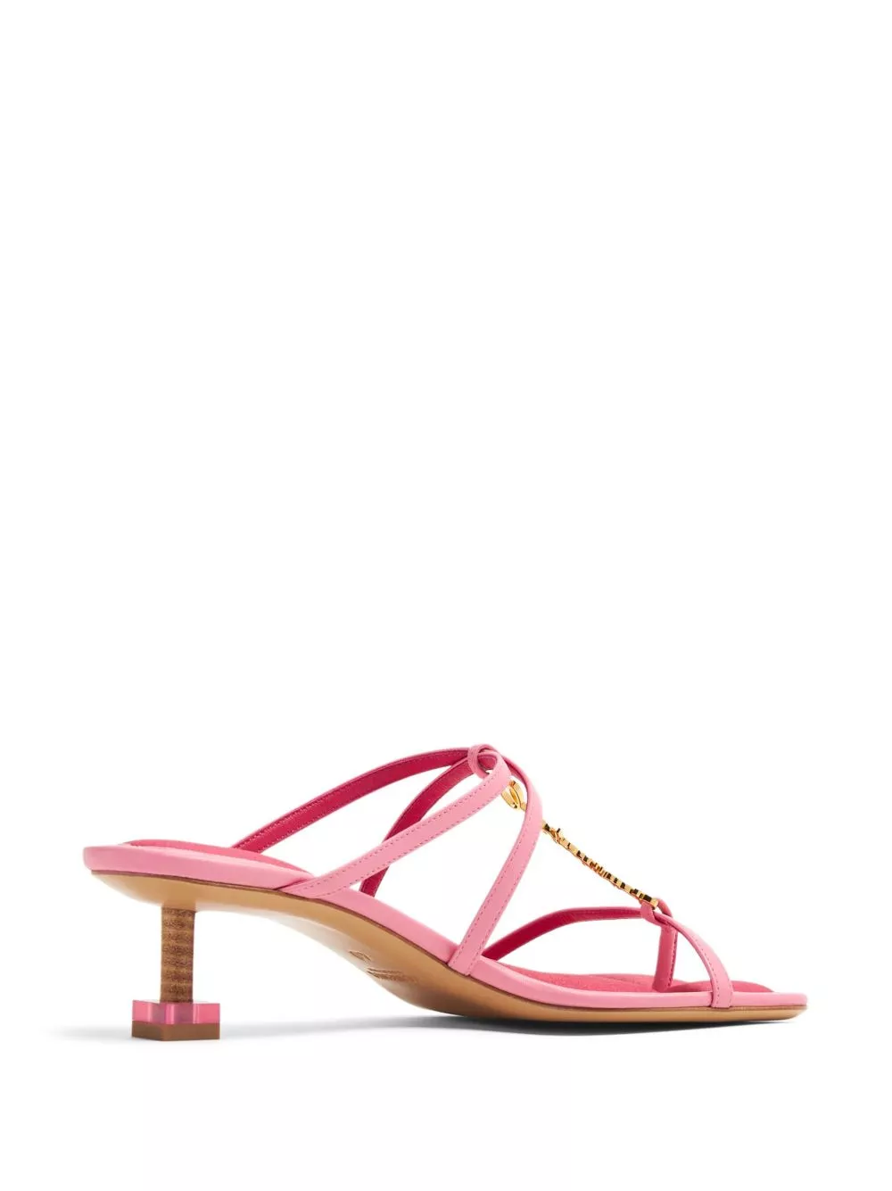 Buy cheap and authentic Jacquemus Les Sandales Basses Pralu 45mm mules Women 0114