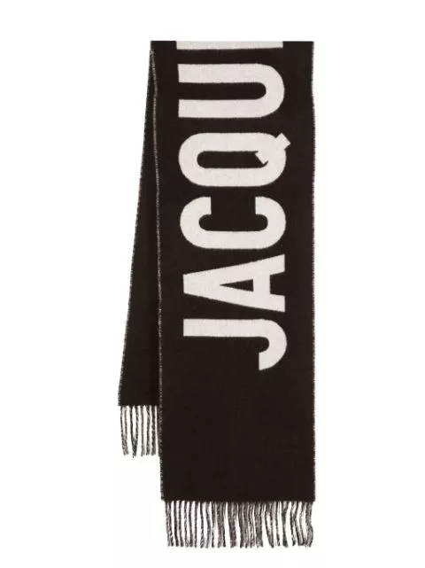 Jacquemus L'echarpe Jacquemus virgin-wool scarf Women 0117