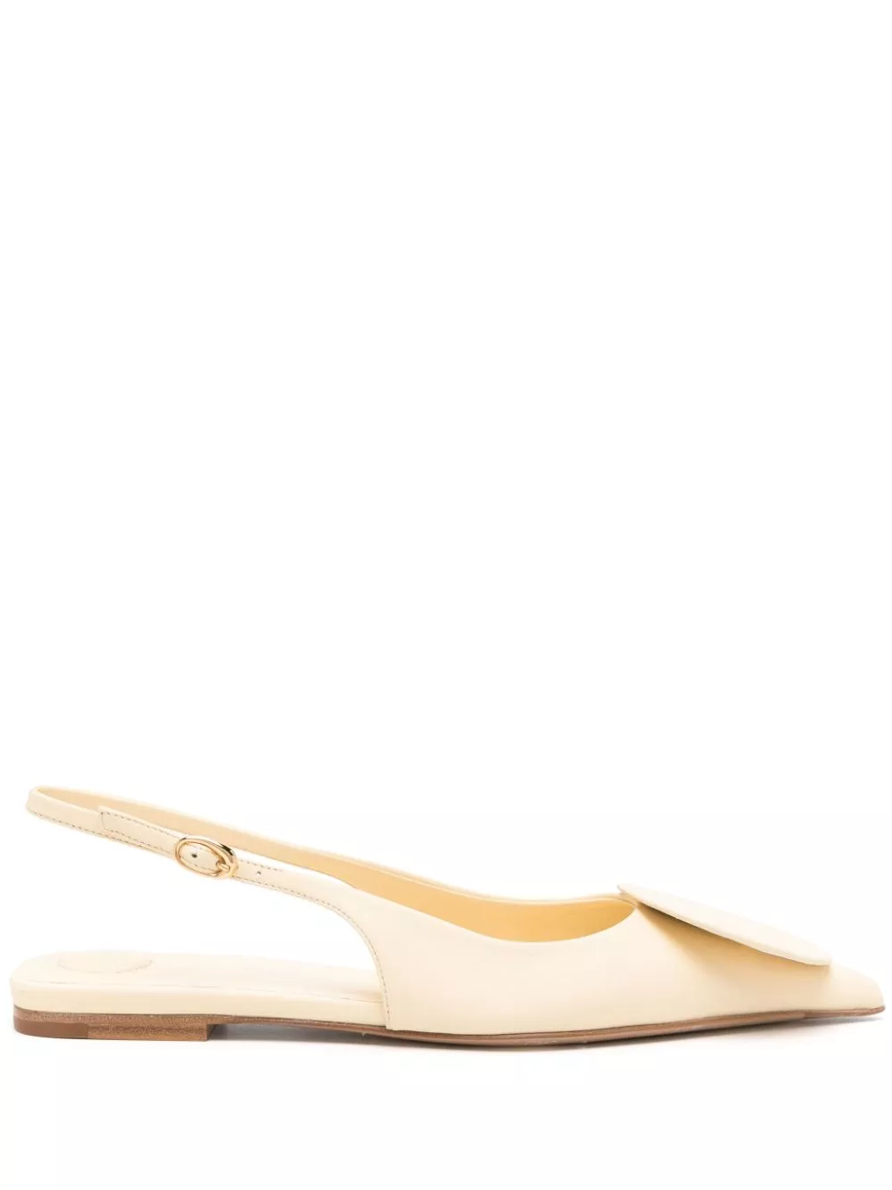 Cheapest way to buy Jacquemus Les Slingback Duelo Plates ballerina shoes Women 0124