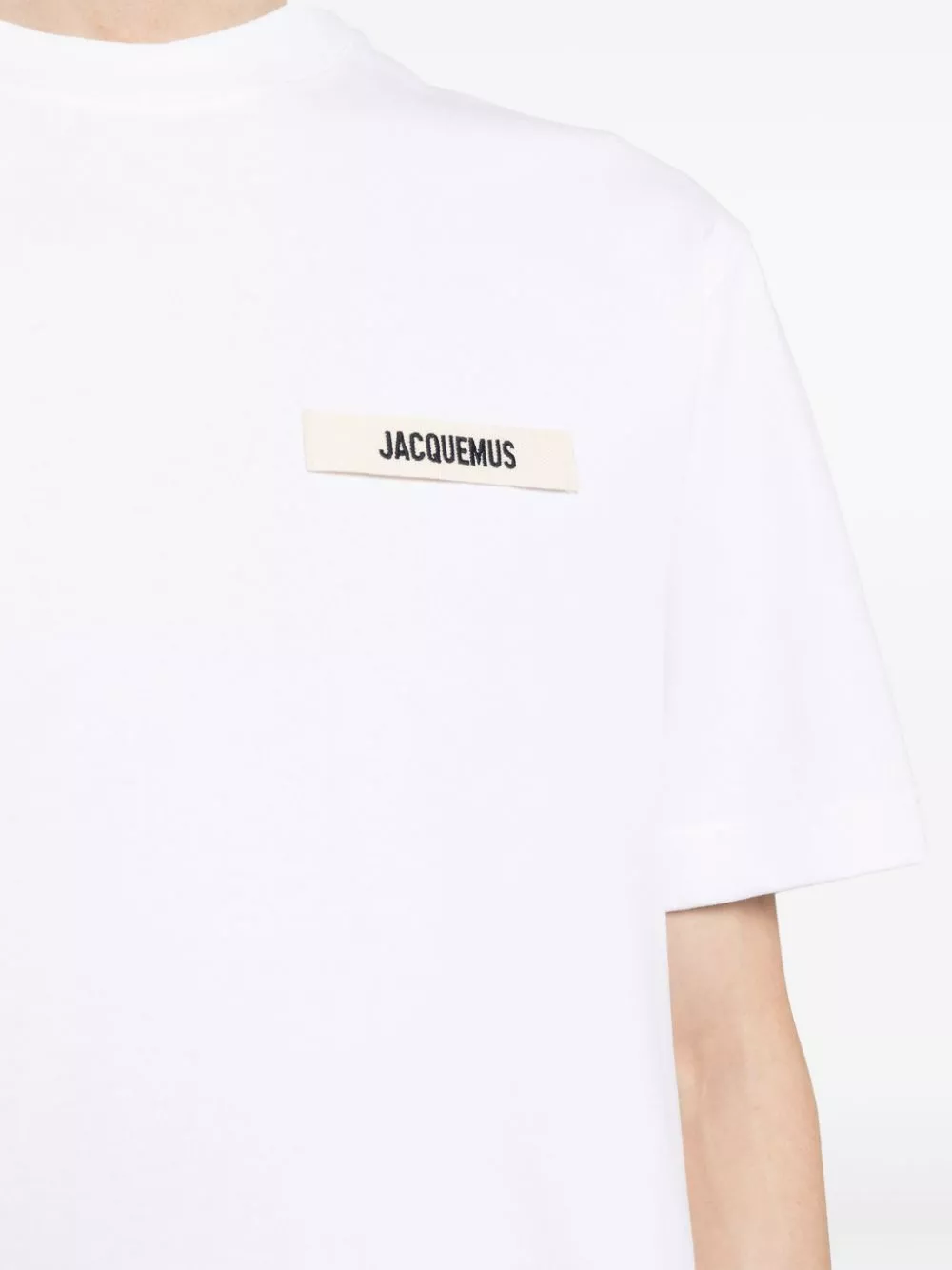 How to buy smart Jacquemus Le T-shirt Gros Grain top Men 0131