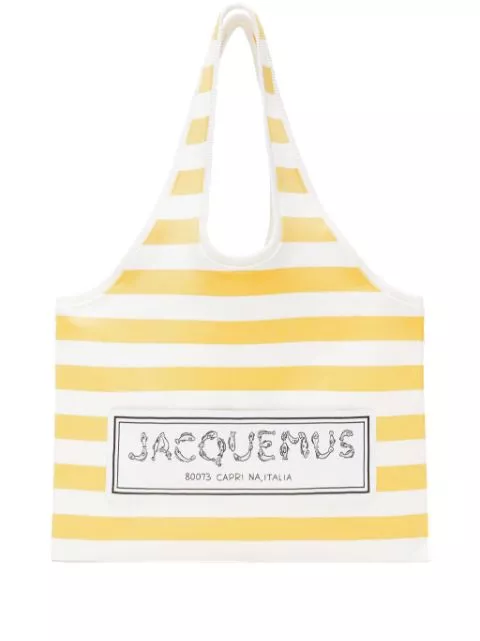 Affordable shopping Jacquemus Le Tote logo-print bag Women 0128