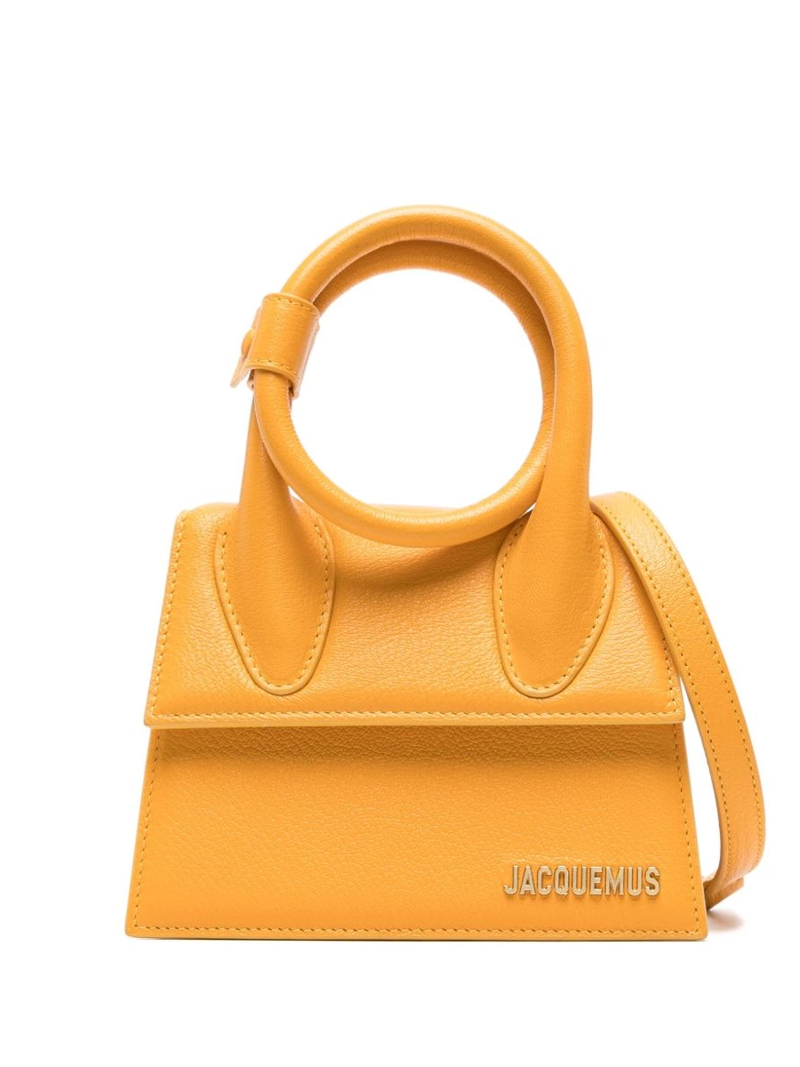 Best deals on cheap products Women leather Le Jacquemus bag Chiquito Noeud tote 0213