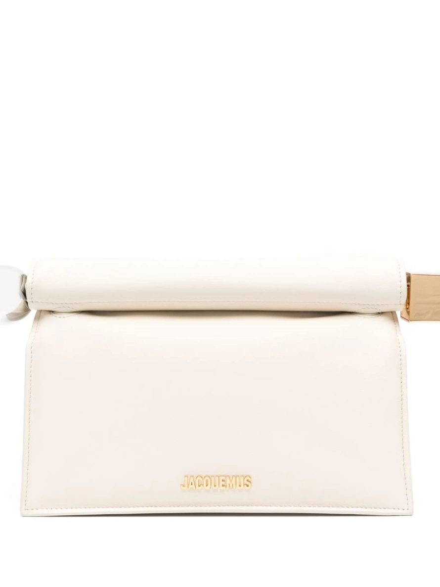 Best online stores Jacquemus Women bag Carre Rond pochette La clutch 0217