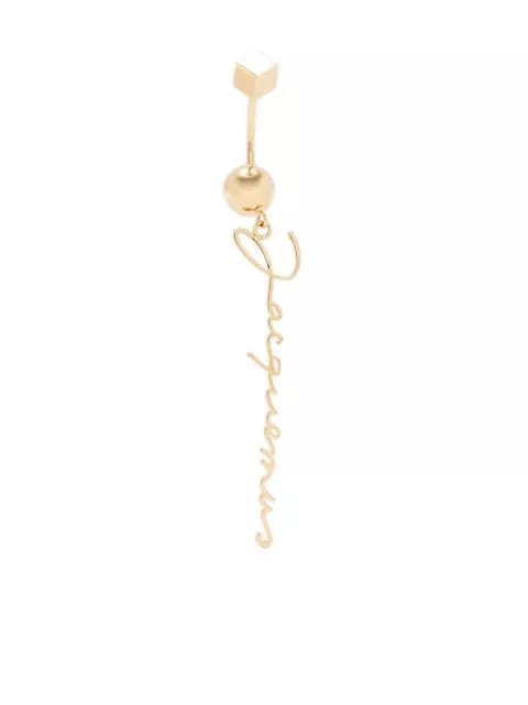 Online shopping savings Jacquemus Le piercing Signature belly bar Women 0205