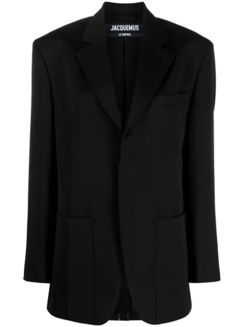 Cheapest authentic products Jacquemus La Veste D'Homme single-breasted blazer Women 0201