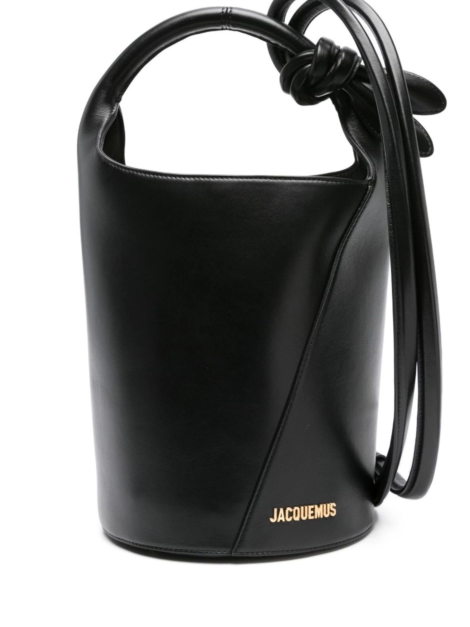 Best online shopping deals bag Jacquemus leather bucket petit Women Tourni Le 0222