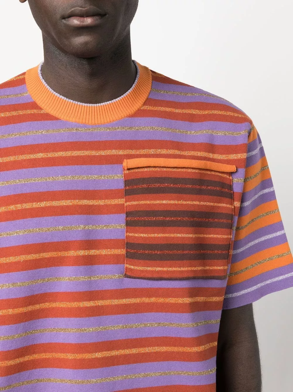 Best prices for authentic Jacquemus stripe-print T-shirt Men 0204