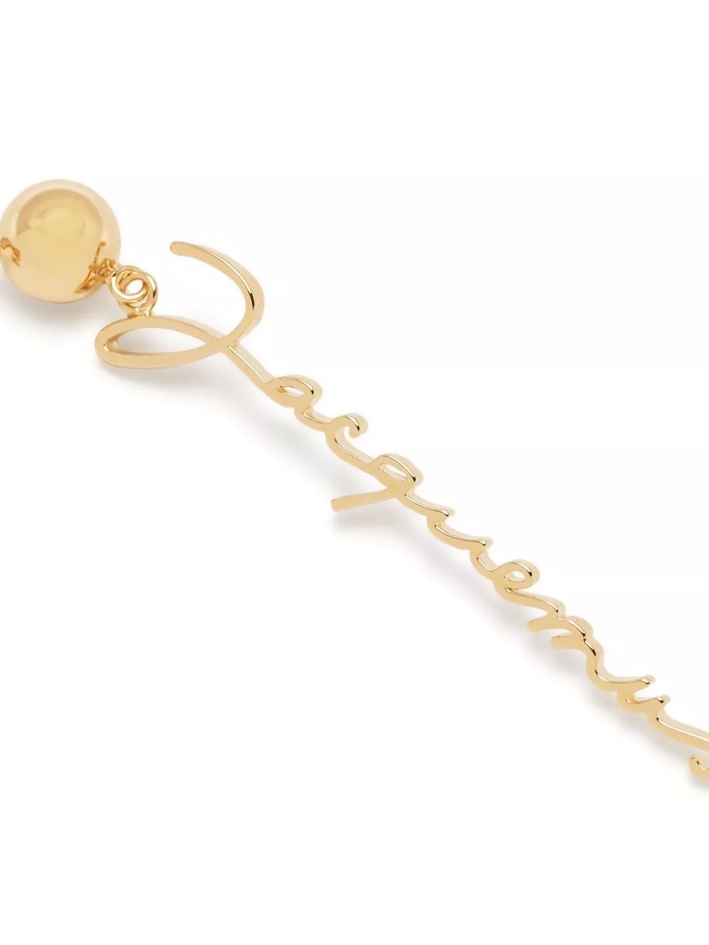 Online shopping savings Jacquemus Le piercing Signature belly bar Women 0205