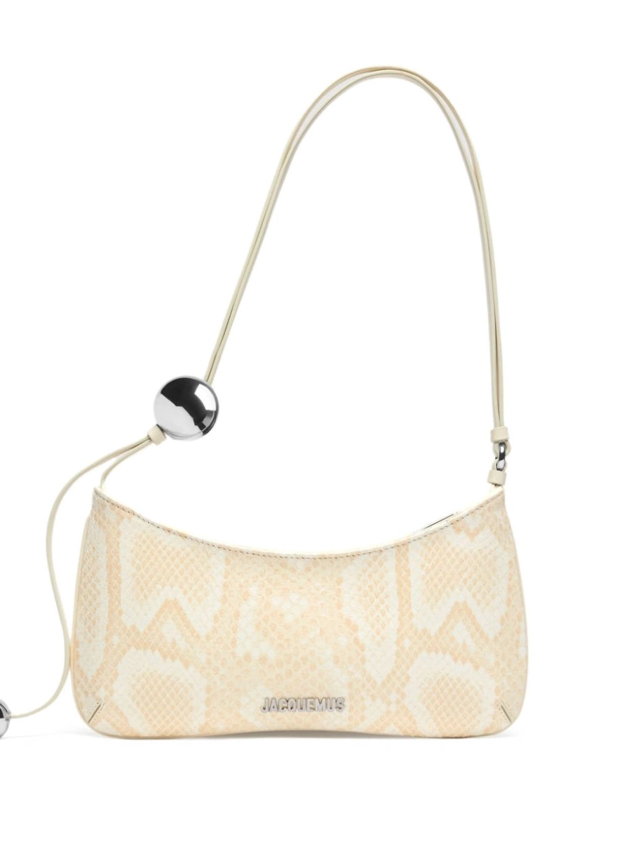 Best deals on authentic Jacquemus Bisou Le shoulder bag Perle Women 0219