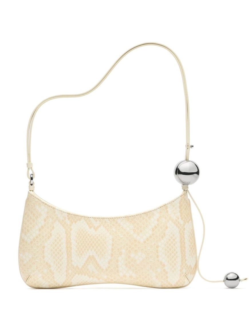 Best deals on authentic Jacquemus Bisou Le shoulder bag Perle Women 0219